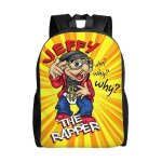 Sac � dos jeffy pour �cole primaire, coll�ge, grande capacit�, sac � bandouli�re d�contract�, sac pour ...