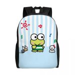 Sac  dos kawaii keroppi personnalis, imprim en 3d, pour filles, garons, cole, voyage, homme, femme, ...