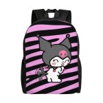 Sac à dos kuromi pour école primaire, collège, grande capacité, sac à bandoulière, sac à dos décontracté, ... Sac à dos kuromi pour école primaire, collège, grande capacité, sac à bandoulière, sac à dos décontracté, ...