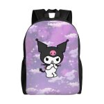 Sac  dos kuromi pour cole primaire, collge, grande capacit, sac  bandoulire, sac  dos dcontract, ...
