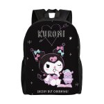 Sacs � dos kuromi pour gar�ons et filles, sacs pour ordinateur portable, sac � dos l�ger et durable, ...