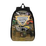 Sac  dos lger monster jam monster trucks pour lyce, affaires, fossoyeur, pour homme et femme, sac ...