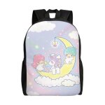 Sac  dos little twin stars en toile pour adolescent, cartable, ordinateur portable, unisexe - hxn1785 ...