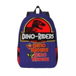 Sac  dos avec logo d - dino riders grils, sac  dos vintage pour pique - nique de week - end, sac pour ...
