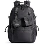 Sac a dos loisir pour adolescent et hommes, cartable garon collge a multiples poches, sac d'ecole noir ...