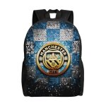 Sac  dos manchester city fc pour adolescent, cartable en toile, sac  dos pour ordinateur portable, ...
