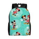 Sac  dos mickey mouse pour adolescent, cartable en toile, sac  dos pour ordinateur portable, unisexe ...
