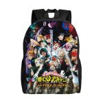 Sac � dos my hero academia pour �cole primaire, coll�ge, grande capacit�, sac � bandouli�re d�contract�, ...