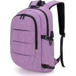 Sac a dos ordi portable college homme et femme, sac a dos ordinateur voyage impermeable antivol avec ...