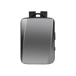 Sac a dos ordinateur etanche grande capacit avec serrure a code gris yonis