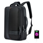 Sac a dos ordinateur grande capacit� etanche avec usb et poche anti - vol yonis