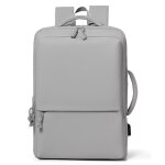 Sac a dos ordinateur grande capacit� imperm�able avec port usb noir gris yonis
