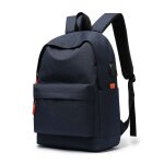 Sac a dos ordinateur lger grande capacit avec port usb et design ergonomique bleu yonis