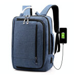 Sac a dos ordinateur multifonction r�sistant a l'eau pour voyage et travail bleu yonis