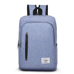 Sac a dos ordinateur multifonction etanche pour ecole et travail baby blue yonis