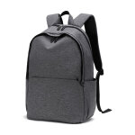 Sac a dos ordinateur multifonction imperm�able confortable noir 31x14x46cm gris yonis