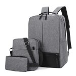 Sac  dos ordinateur portable 15. 6 pouces sac d'epaule petit poche en oxford pour homme college