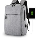 Sac  dos pour ordinateur portable de 15, 6 pouces - grand sac  dos pour homme - antivol - 4 poches ...