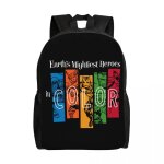 Sac  dos personnalis captain america earth superhero pour filles et garons, spider man, sacs d'cole, ...