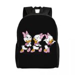 Sac � dos personnalise donald duck mickey mouse pour ordinateur portable, cartable d�contract� pour hommes ...