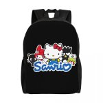 Sac à dos personnalisé hello kitty blanc pour ordinateur portable, cartable tendance pour femmes et hommes, ... Sac à dos personnalisé hello kitty blanc pour ordinateur portable, cartable tendance pour femmes et hommes, ...