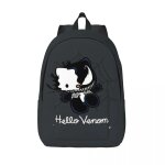 Sac � dos personnalise hello kitty - venom pour ordinateur portable, cartable basique pour femmes et ...
