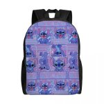 Sac  dos personnalis avec impression 3d de stitch, dessin anim, pour filles, garons, cole, voyage, ...