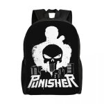 Sac  dos personnalise imprime en 3d punisher skyline pour garcons, filles, collge, cole, voyage, femmes, ...