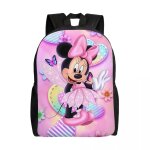 Sac  dos personnalis pour ordinateur portable, motif dessin anim mignon kawaii mickey mouse minnie, ...