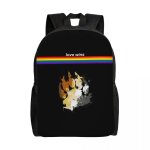 Sacs  dos personnaliss avec patte d'ours gay pour hommes, femmes, tudiants, cartable, compatible avec ...