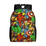 Sac � dos personnalise spider - man pour garcons et filles, ideal pour l'ecole, le voyage, les voyages, ...