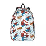Sacs à dos personnalisés spider man pow en toile pour filles, garçons, sacs d'école, sacs de voyage, ... Sacs à dos personnalisés spider man pow en toile pour filles, garçons, sacs d'école, sacs de voyage, ...