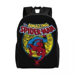 Sac  dos personnalise the amazing spider - man pour ordinateur portable, cartable basique pour femmes ...