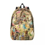 Sac à dos personnalise en toile avec dessin anime de la fée clochette pour hommes et femmes, ideal pour ... Sac à dos personnalise en toile avec dessin anime de la fée clochette pour hommes et femmes, ideal pour ...