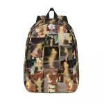 Sac à dos personnalise en toile «fée clochette et la grande fée» pour femmes, hommes, etudiants, cartable, ... Sac à dos personnalise en toile «fée clochette et la grande fée» pour femmes, hommes, etudiants, cartable, ...