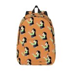 Sac  dos personnalise en toile avec impression 3d princesse mulan pour garcons et filles, sac de voyage ...