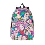 Sac  dos personnalis en toile avec motif manga et anime pour garons et filles, motif marie cat, idal ...