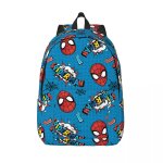 Sacs � dos personnalises en toile msuperhero, spider man, pour l'ecole, le coll�ge, les voyages, pour ...