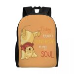 Sac � dos personnalise winnie l'ourson pour ordinateur portable, cartable basique pour homme et femme, ...