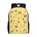 Sac  dos personnalis winnie l'ourson pour ordinateur portable, cartable basique pour homme et femme, ...