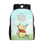 Sac  dos personnalis winnie l'ourson pour ordinateur portable, mignon, pour femmes et hommes, sac  ...