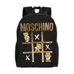 Sac à dos polyvalent moschino lavable, style décontracté, sac à dos d'écolier tendance en tissu oxford, ... Sac à dos polyvalent moschino lavable, style décontracté, sac à dos d'écolier tendance en tissu oxford, ...