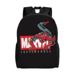 Sac à dos polyvalent spider - man lavable, style décontracté, sac à dos d'écolier tendance en tissu oxford, ... Sac à dos polyvalent spider - man lavable, style décontracté, sac à dos d'écolier tendance en tissu oxford, ...