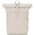 Sac a dos roll top femmes & hommes beige - no 2 - backpack pour l'ecole, l'universit - compartiment ...