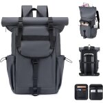 Sac à dos roll - top pour hommes et femmes, extensible sac à dos pour ordinateur portable 17. 3 sac ... Sac à dos roll - top pour hommes et femmes, extensible sac à dos pour ordinateur portable 17. 3 sac ...