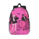 Sac � dos rose bruno mars apt apateu pour garcons et filles, cartable d�contract� pour enfants, sac � ...