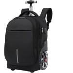 Sac a dos avec roulettes pour fille et garon - cartable ordinateur portable avec chargement usb - bagages ...