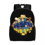 Sac  dos sam le pompier imprim en 3d, idal pour les voyages, l'cole, l'universit ou les ordinateurs ...