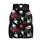Sac  dos star wars pour adolescent, cartable en toile, sac  dos pour ordinateur portable, unisexe - ...