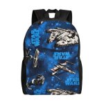 Sac  dos star wars pour adolescent, cartable en toile, sac  dos pour ordinateur portable, unisexe - ...
